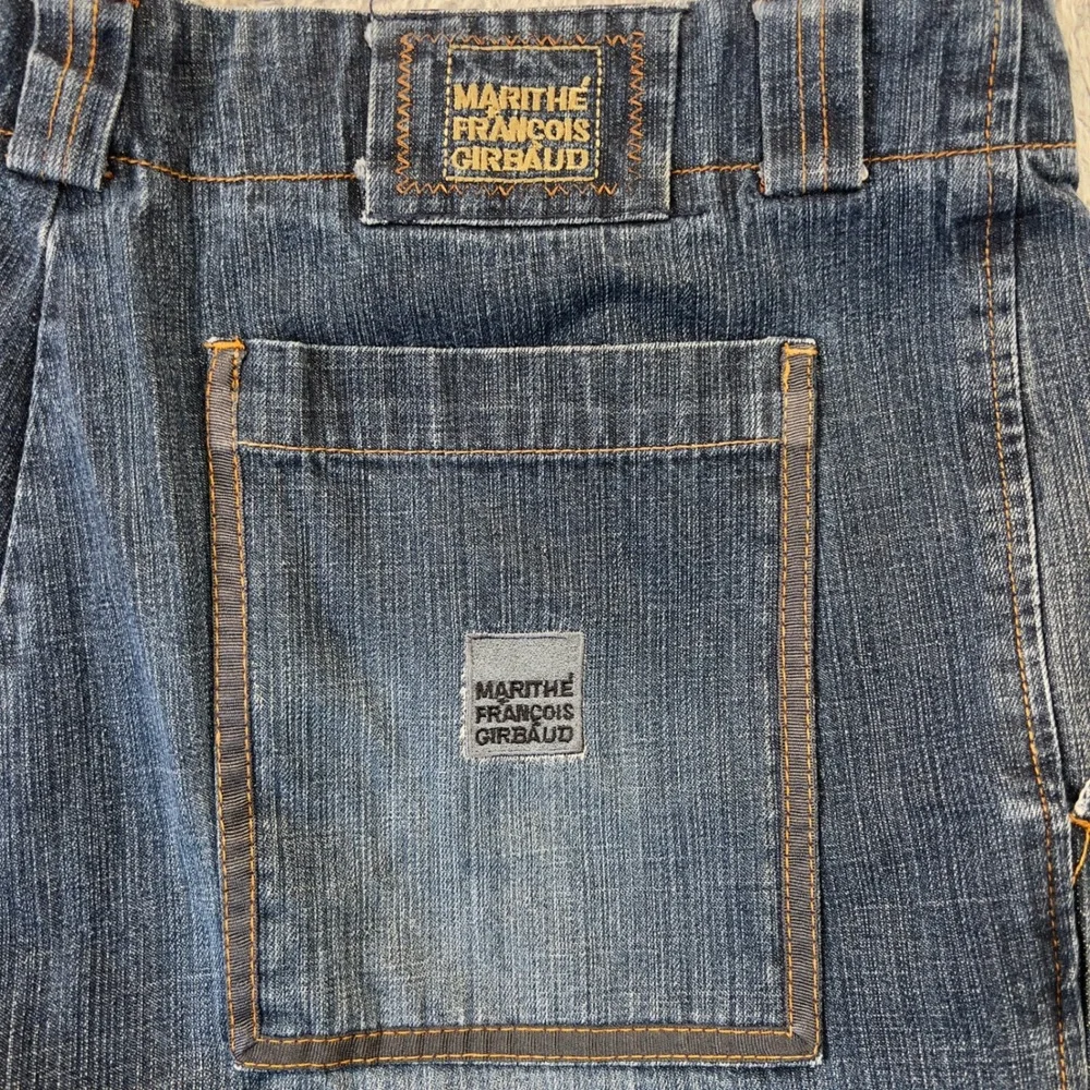 Vintage Marithe Francois Girbaud Baggy Shuttle Tape Jeans Men 36x29 Y2K Wide Leg